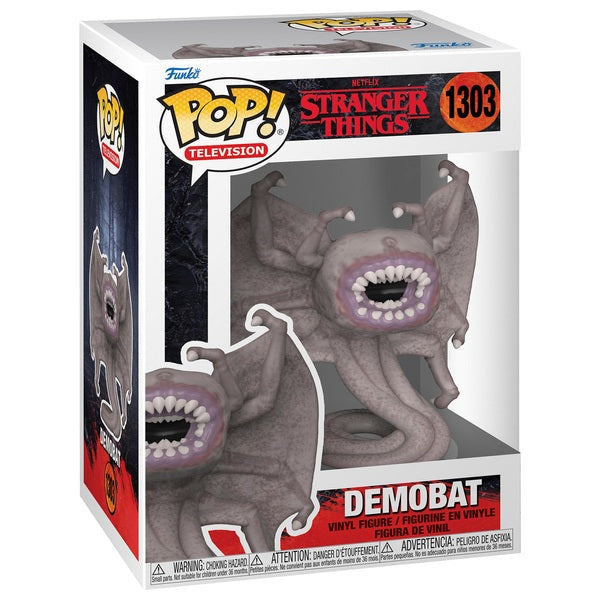 Funko Pop! Television Stranger Things S4 – (1303) Demo Bat Vinyl-Figur 9 cm