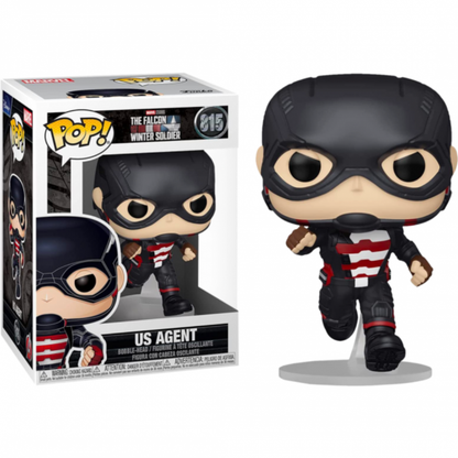 Funko Pop The Falcon And Winter Soldier 815 US Agent Vinyl Actionfigur Statue