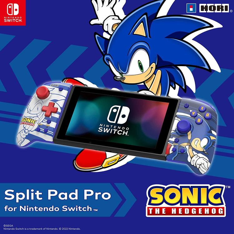 Hori Split Pad Pro Sonic The Hedgehog Controller für Nintendo Switch & OLED