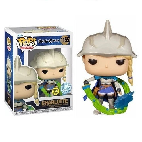 Funko Pop! Animation Black Clover - Charlotte (1155) Special Edition Glows Gitd