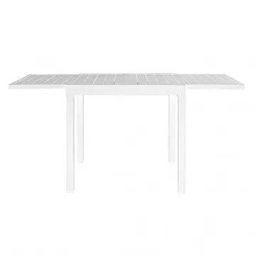 Tavolo Hawaii allungabile in alluminio - 90/180 x 90