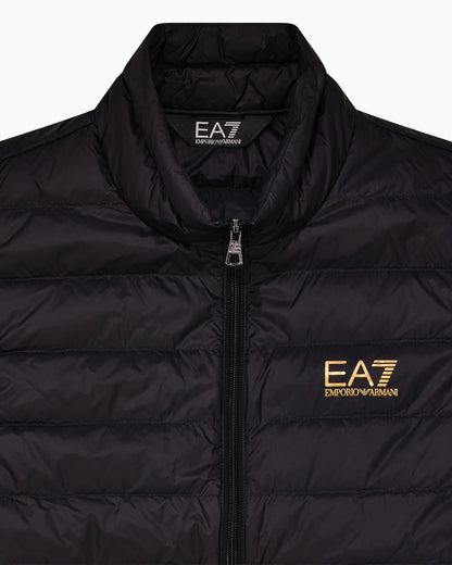 EA7 Emporio Armani Gilet Packable Uomo 8NPQ06 PNGPZ Nero Train Core PE26