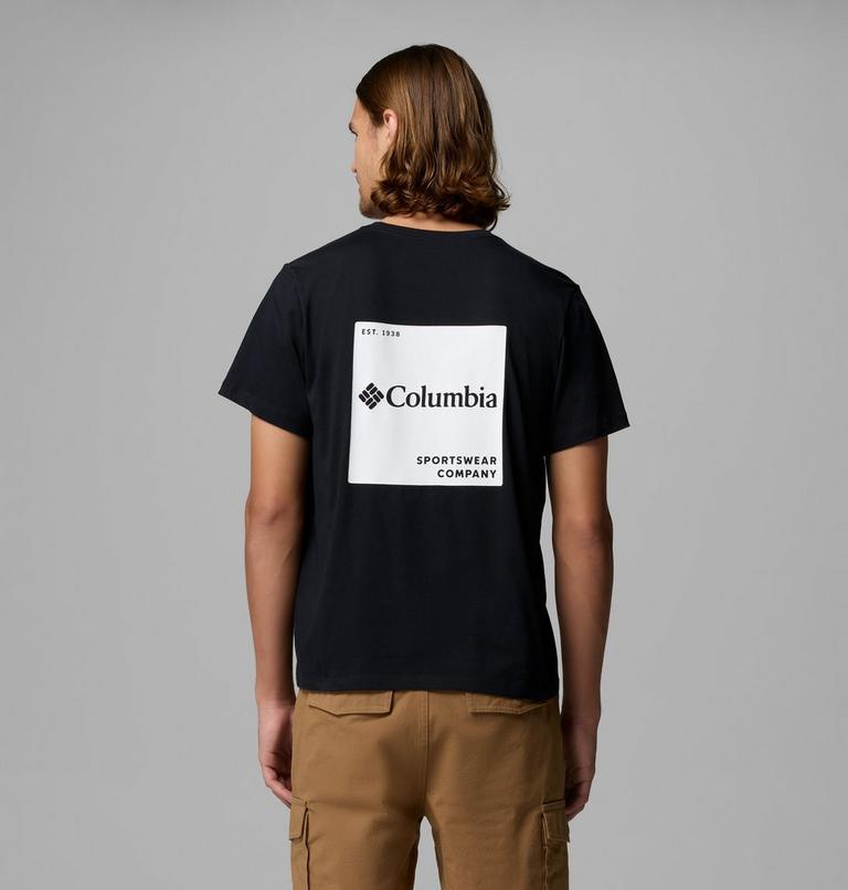 Columbia T-shirt Cotone Biologico CSC™ Logo Uomo 2155011 010 - Nero