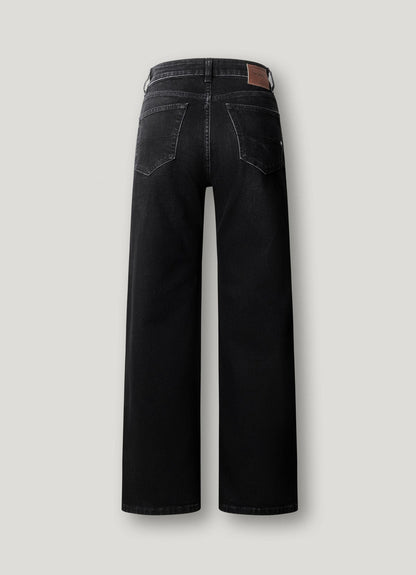 Pepe Jeans lexa - jeans straight fit a vita alta PL2051081 nero