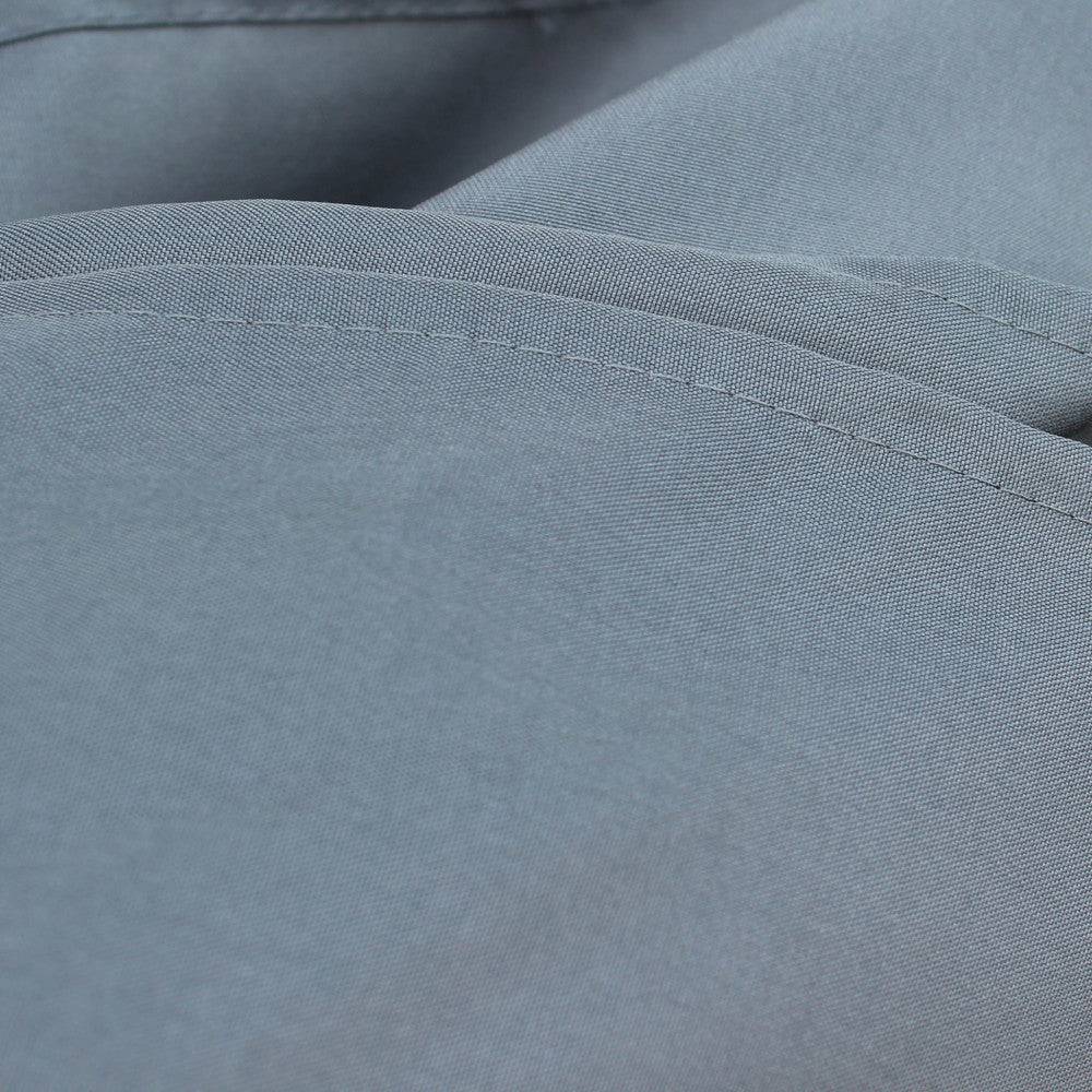 Ombrellone da Giardino Brian Quadrato, Nero/Grigio 3x3m Poliestere/Alluminio