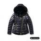 Relish Piumino PYLEM_A manica lunga con tasche più zip trasversale più cappuccio più bordo ecopelliccia staccabile RDA2605009027 nero