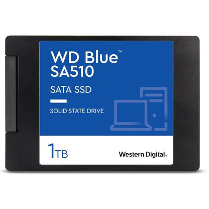 WD Blue SSD 2.5" 1TB Internal 2.5" 7mm SA510 HDD SATA Hard Disk Computer 560MB/s