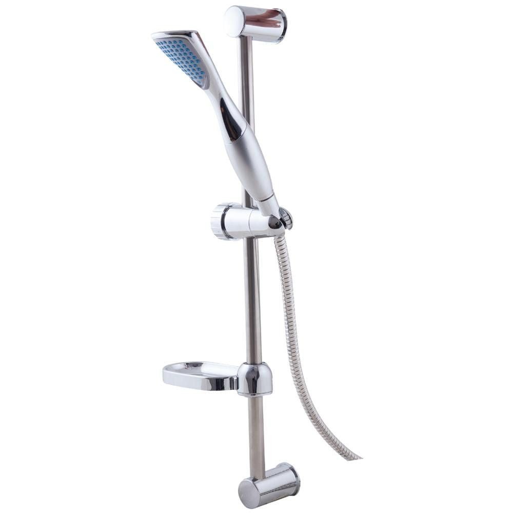 Saliscendi doccia brixo amazon cromo 60 cm con doccino