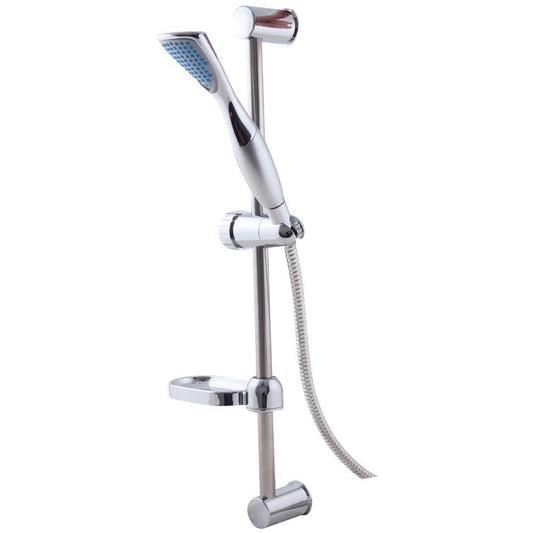 Saliscendi doccia brixo amazon cromo 60 cm con doccino