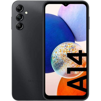 Samsung Galaxy A14 6.6", 64 GB, Schwarz, Dual-SIM, SM-A145RZJVEUE (C)