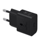 Samsung Caricatore Originale 25W USB-C Type-C Caricabatterie Fast EP-2510N Nero