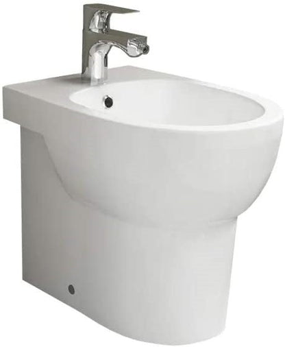 Sanitari bagno mod. ABE wc easy clean + bidet + copri wc .