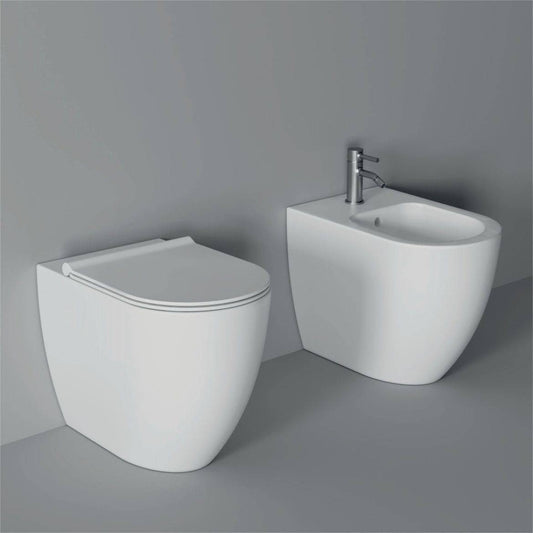 Sanitari serie FORM SQUARE Grigio Matt di alice ceramica