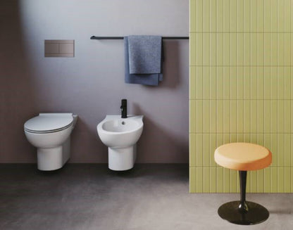 Sanitari sospesi Azzurra Fast terra wc + bidet copriwc