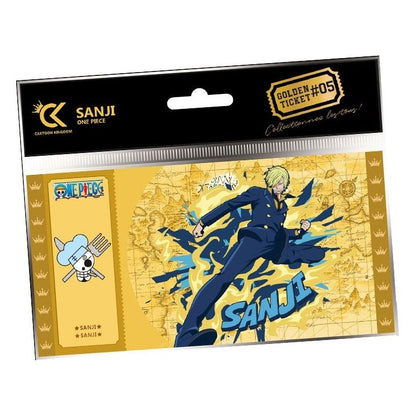 CARTOON KINGDOM - GOLDEN TICKET: ONE PIECE (SANJI) #05 SAMMELTICKET