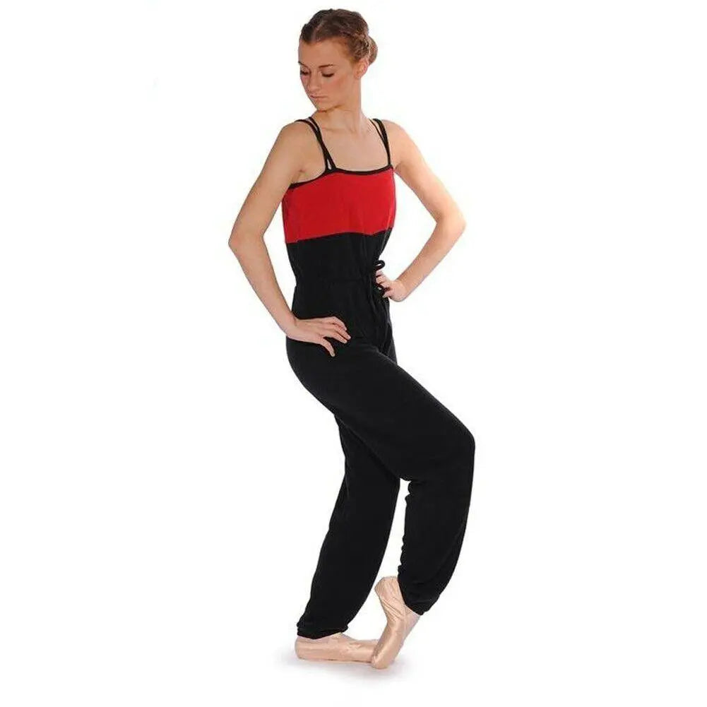 Sansha GABY unitard E04F tuta warmup salopette per Ballerine Danza Classica