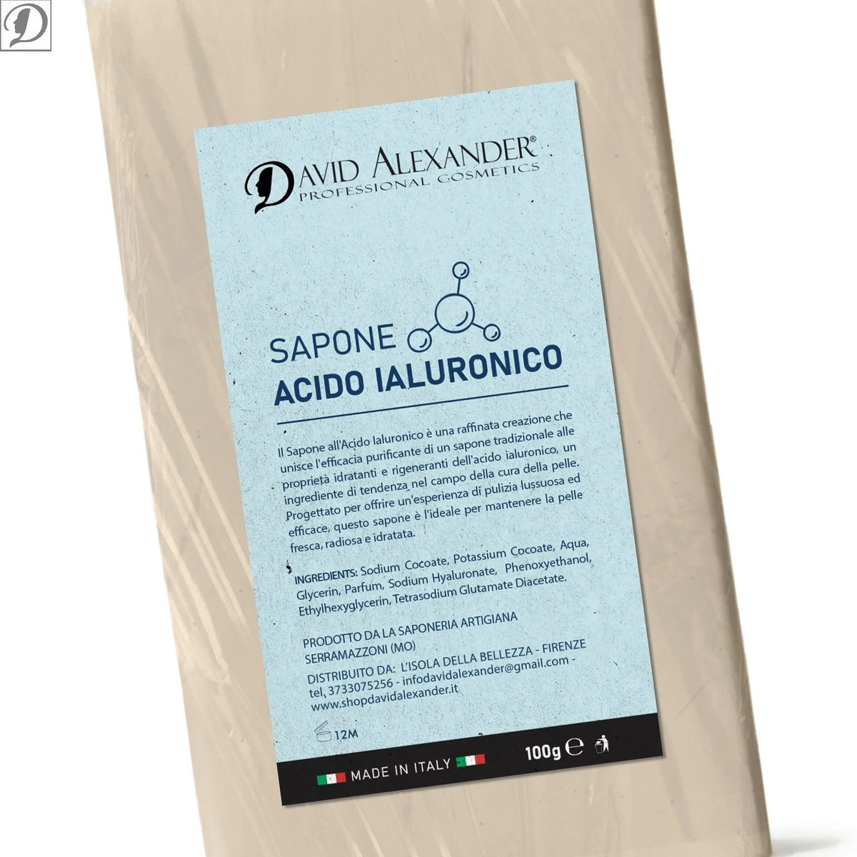Hyaluronic Acid Vegetable Soap – Moisturizing and Gentle for All Skin Types