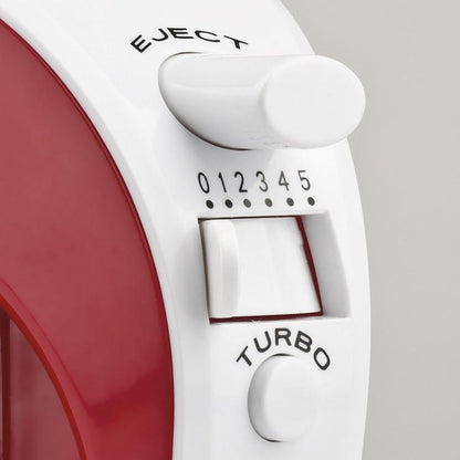 Girmi Handmixer Sb02 5 Geschwindigkeiten + Turbo 170W Kneter Weiß/Rot