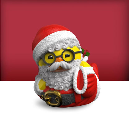 Tubbz Mini Weihnachten „Weihnachtsmann“ Quietscheentchen-Figur 9 cm