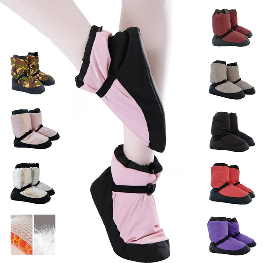 Scaldapiedi punte Danza Classica stivaletti Ballerina scarpe scalda piedi