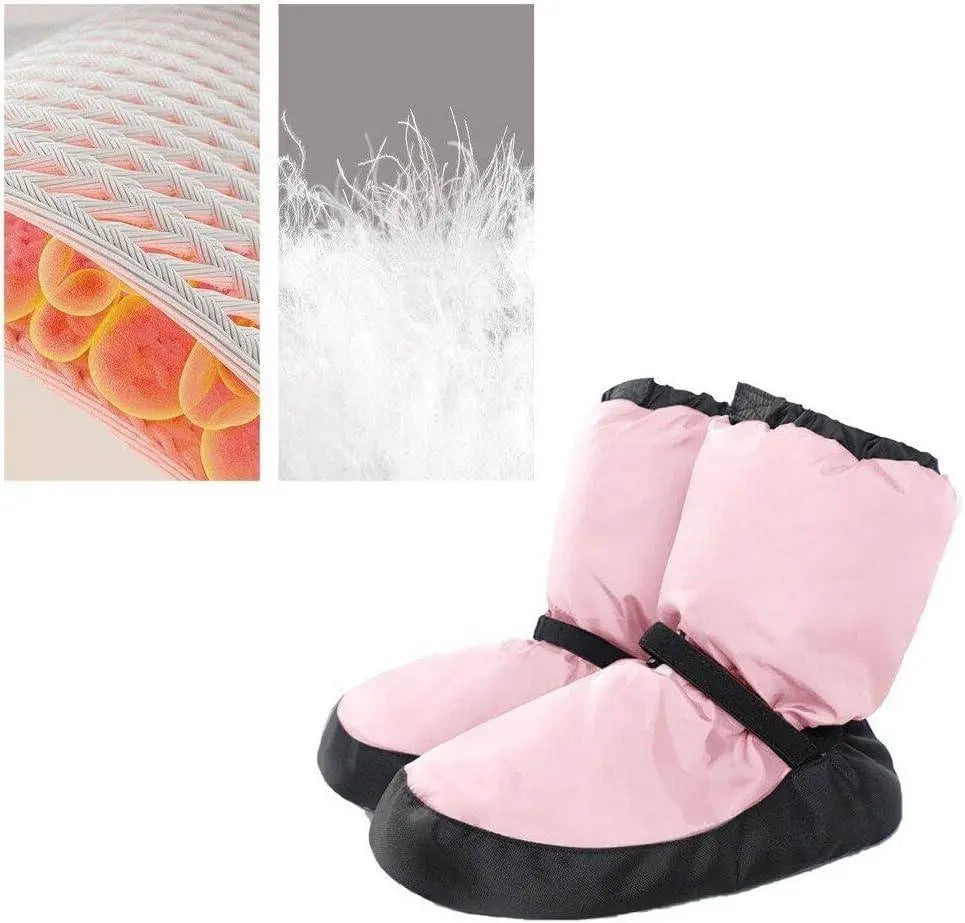 Scaldapiedi punte Danza Classica stivaletti Ballerina scarpe scalda piedi