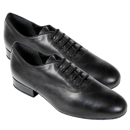 Scarpe Ballo Uomo Oxford Vera Pelle - Danza Liscio Tango Latino Standard Studio