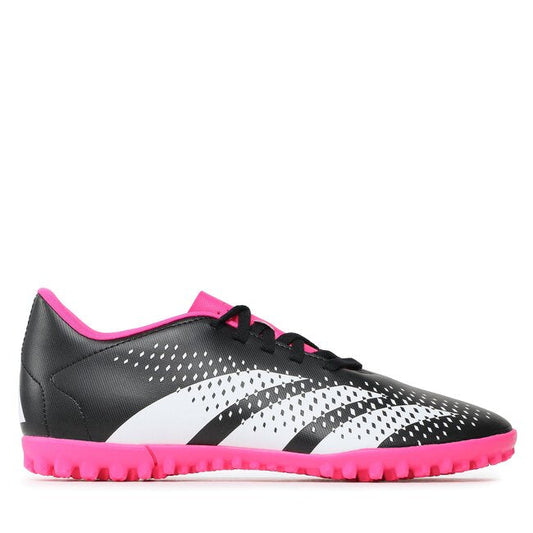 Adidas scarpa da calcetto unisex Predator Accuracy.4 TF GW4647 nero bianco rosa