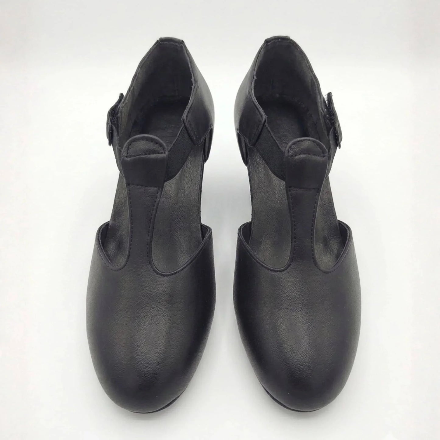 Scarpe Ballo donna T-BAR Vera Pelle - Danza Liscio Studio Broadway