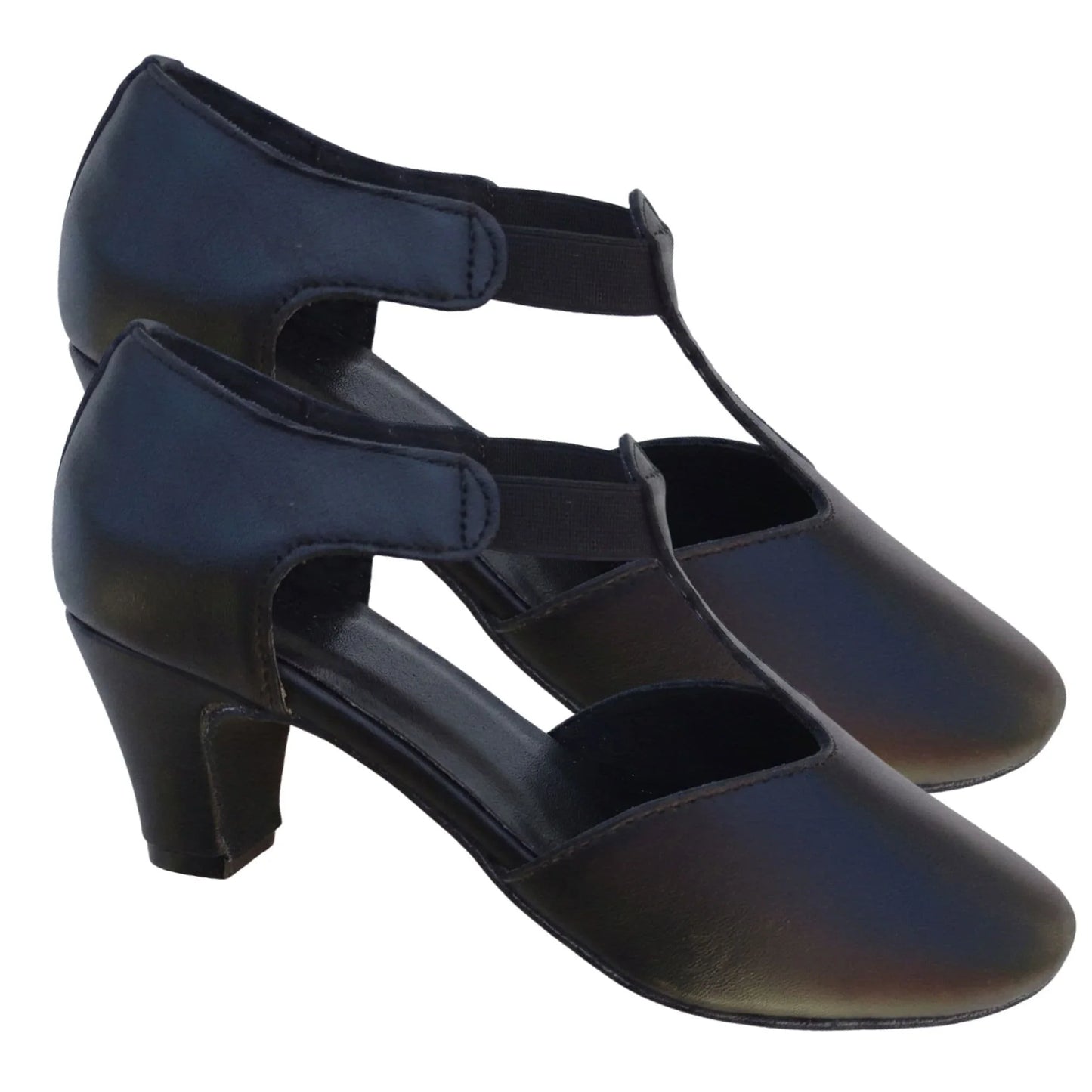 Scarpe Ballo donna T-BAR Vera Pelle - Danza Liscio Studio Broadway