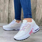Women's athletic shoes, with fabric wedge heel