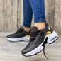 Women's athletic shoes, with fabric wedge heel
