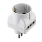 10A Schuko Adapter with 2 10A Sockets