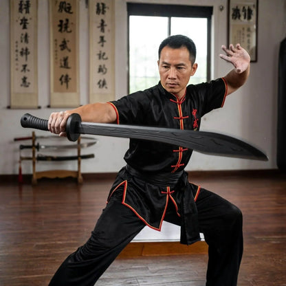 Sciabola allenamento Arti Marziali Kung Fu Wushu Tai Chi Yang e Bagua