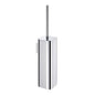 GEDY Outline wall-mounted toilet brush, Chrome finish