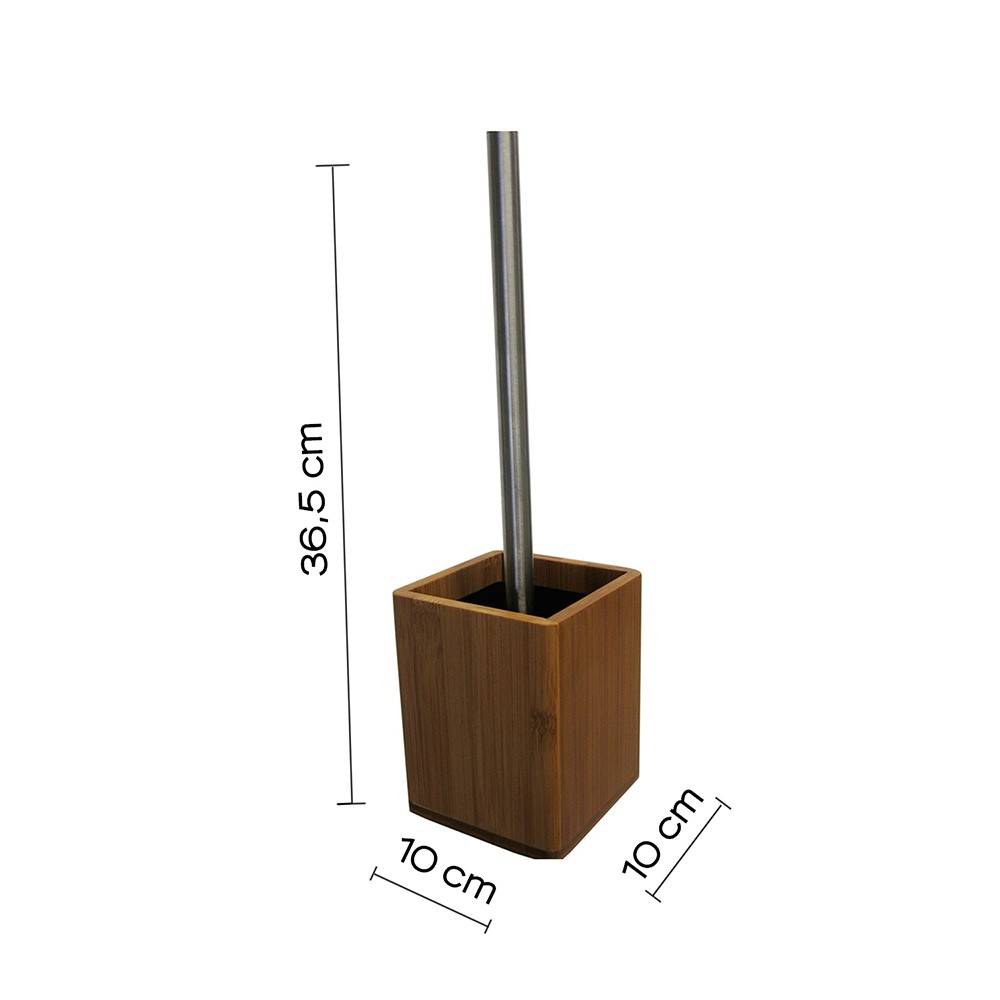 Scopino d' appoggio GEDY linea Bambù colore legno naturale