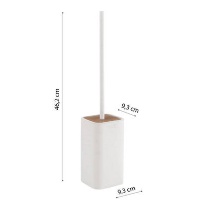 Scopino d' appoggio GEDY linea Ninfea colore Bianco Matt