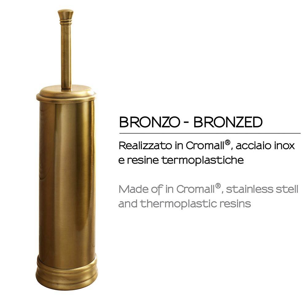 Scopino d' appoggio GEDY linea Romance colore Bronzo