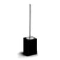 GEDY Sofia Freestanding Toilet Brush Holder, Matte Black