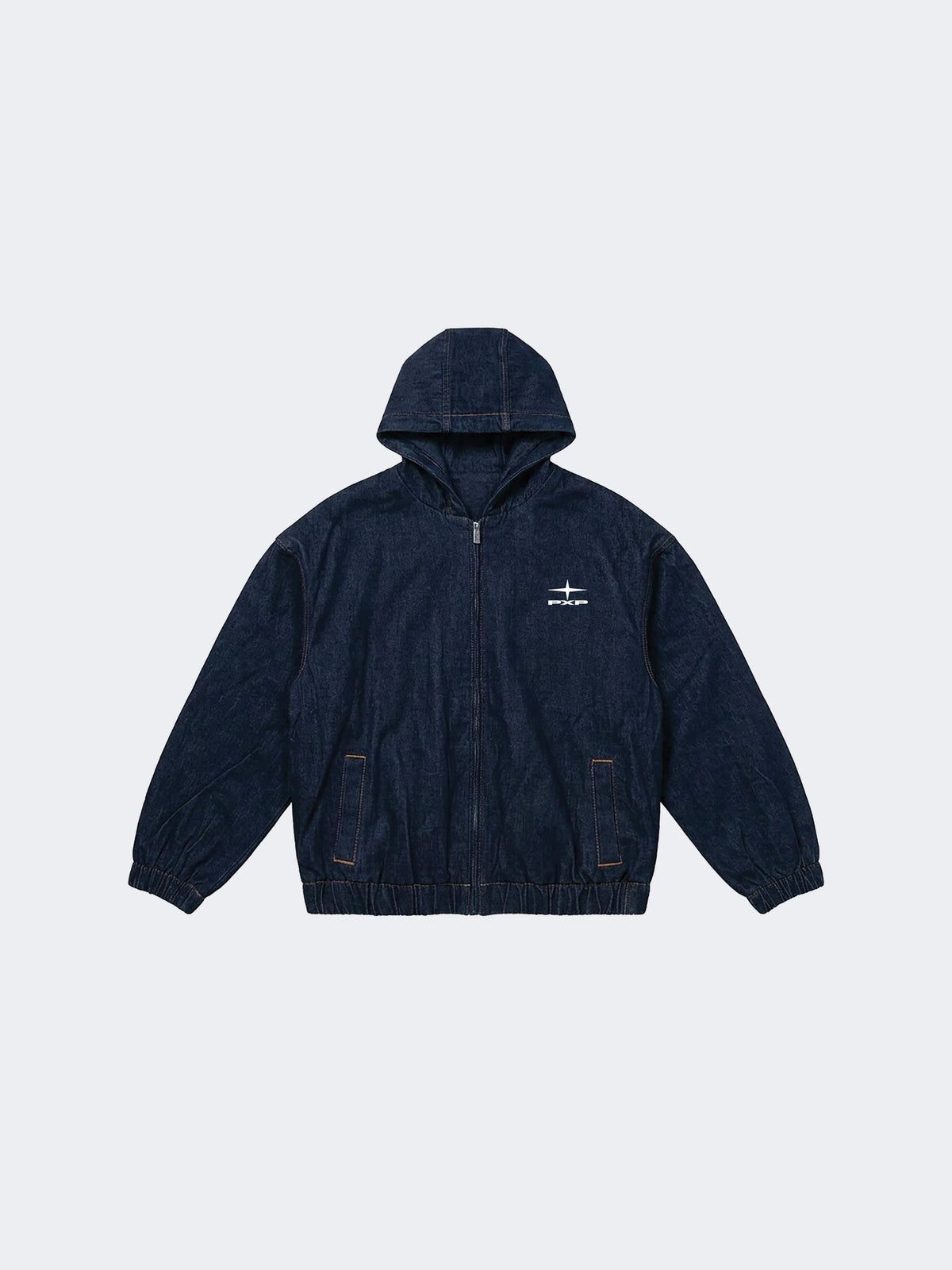 Project X Paris Giacca con cappuccio in denim snow 2693127 blu