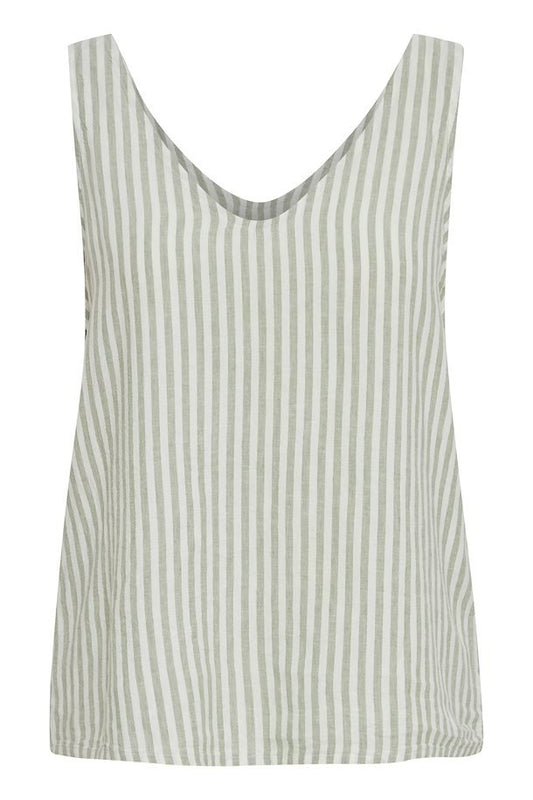b.young Top Byfalakka canotta da donna 20811302 200495 seagrass mix