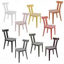 Design-Holzstuhl MILANO