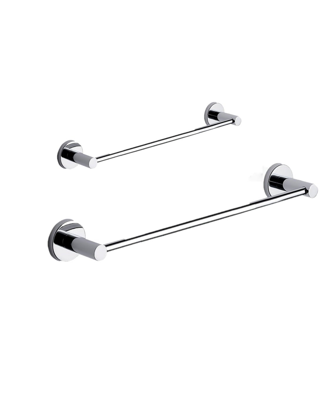 Set 2 portasalviette di GEDY linea Felce cromato