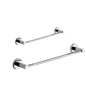 Set of 2 GEDY Felce chrome towel holders