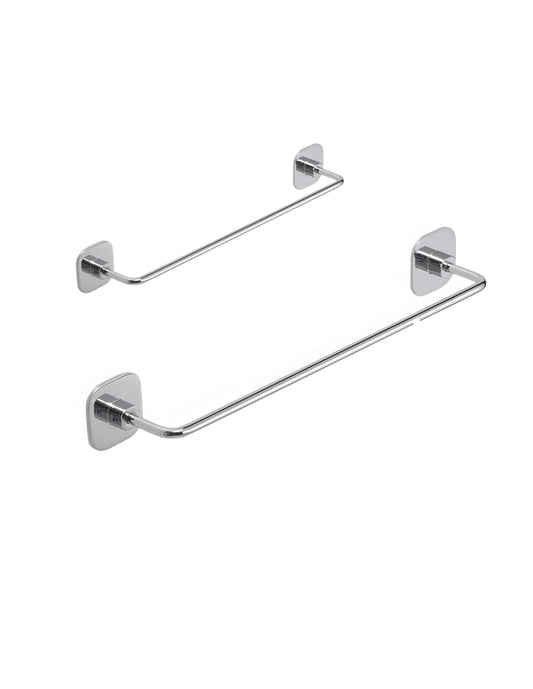 Set 2 portasalviette di GEDY linea Teide cromato