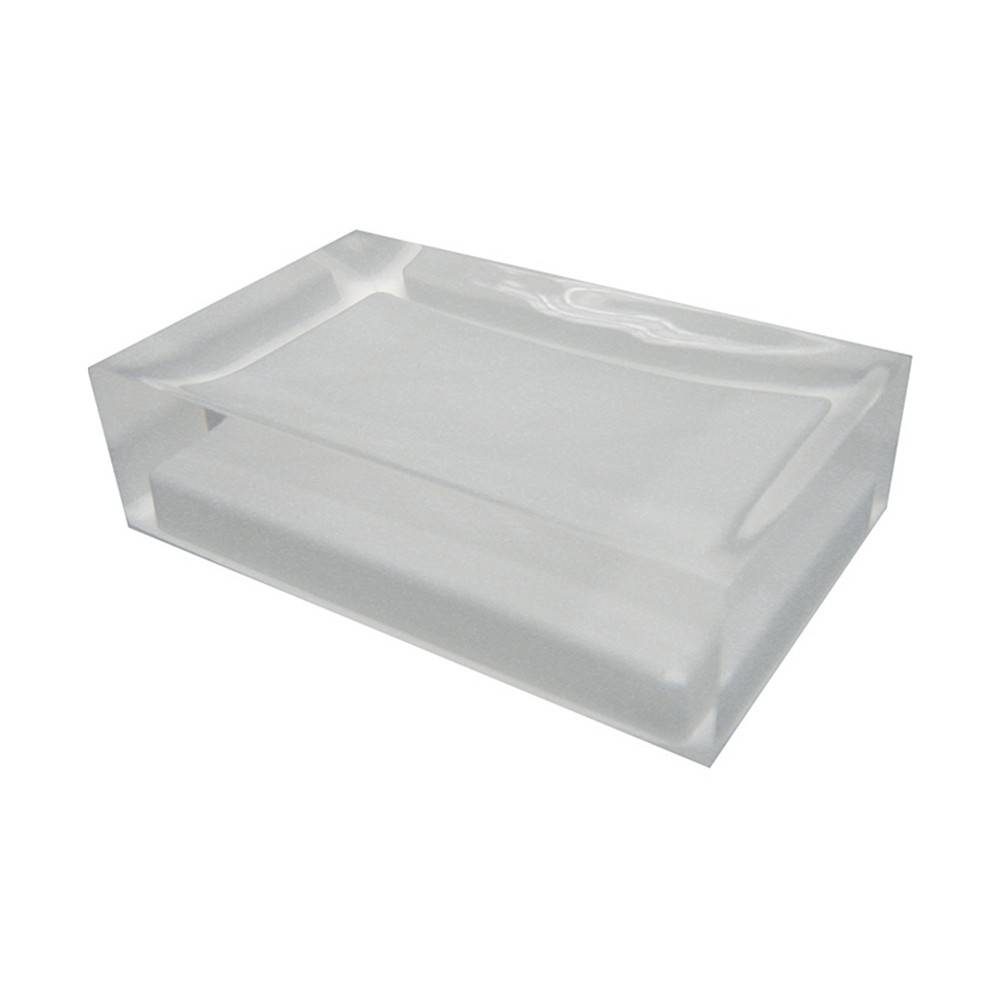 Set da 4 accessori d' appoggio GEDY linea Rainbow bianco