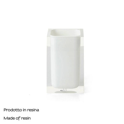 Set da 4 accessori d' appoggio GEDY linea Rainbow bianco