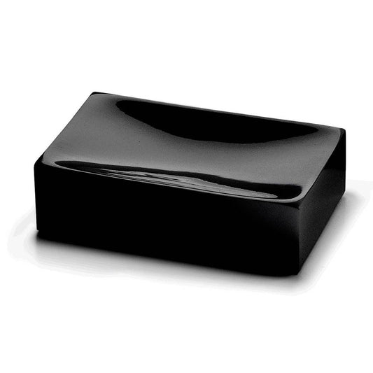 Set da 4 accessori d' appoggio GEDY linea Sofia nero matt
