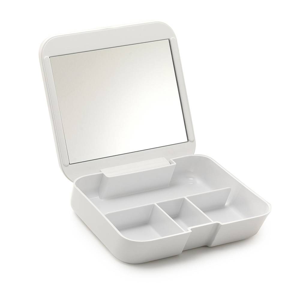 Set da 5 accessori d' appoggio GEDY linea Seventy bianco
