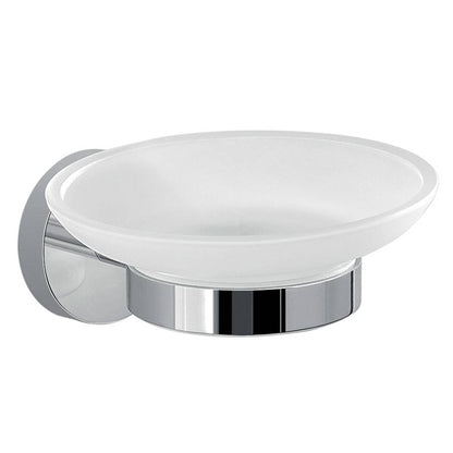 Set da 8 accessori a muro GEDY linea Eros cromato