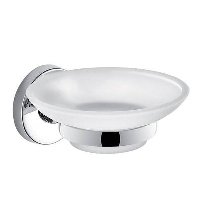 Set da 8 accessori a muro GEDY linea Felce cromato